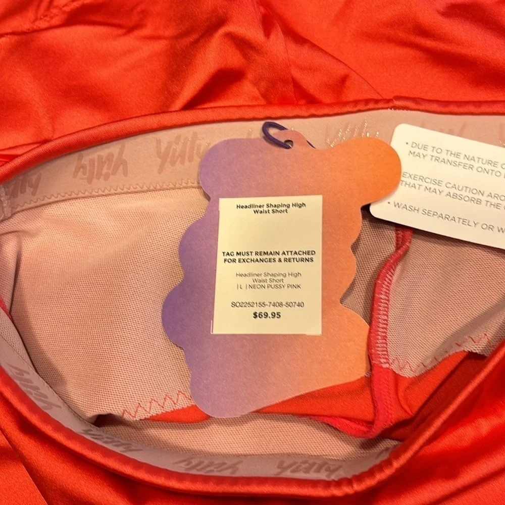FABLETICS SHAPING WAIST SHORTS NWT - Picture 5 of 5